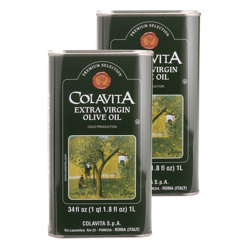 Colavita Premium Selection Extra Virgin Olive Oil - Twin Pack,
