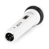 Fenton DM100W - Set of 2 White Microphones for Karaoke