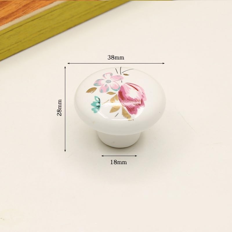 EBETA 10 Vintage Drawer Knobs, Cupboard Knobs, Furniture Knobs, Cupboard