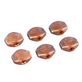 6Pcs Guitar Tuning Peg Guitar Machine Head Guitar Tuning Key Button, Plastic Tuner Key Cover Machine Head Knob Guitar Tuner Peg Button for Replacement Tuning Pegs