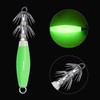 Luminous Squid Jig Hooks Fluorescent Fishing Lure Baits Luminous Cuttlefish