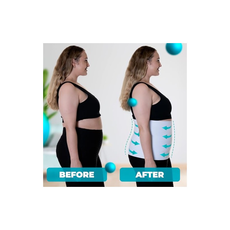 QORE LOGIQ Plus Size Abdominal Binder Post Surgery for larger