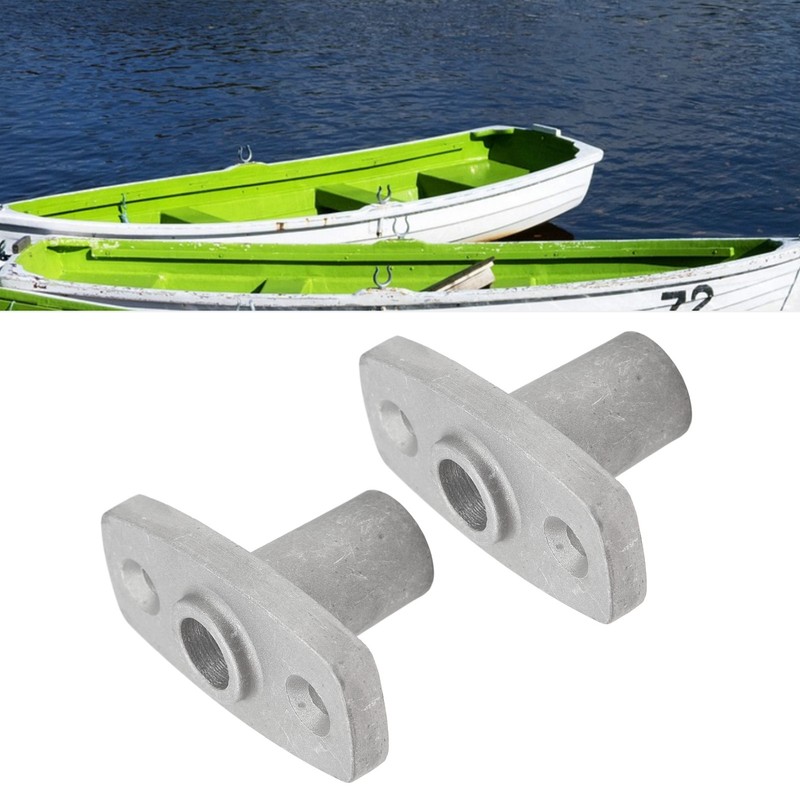 2Pcs Top Mount Rowlock Socket 1/2 Inch Rugged Reliable Oar