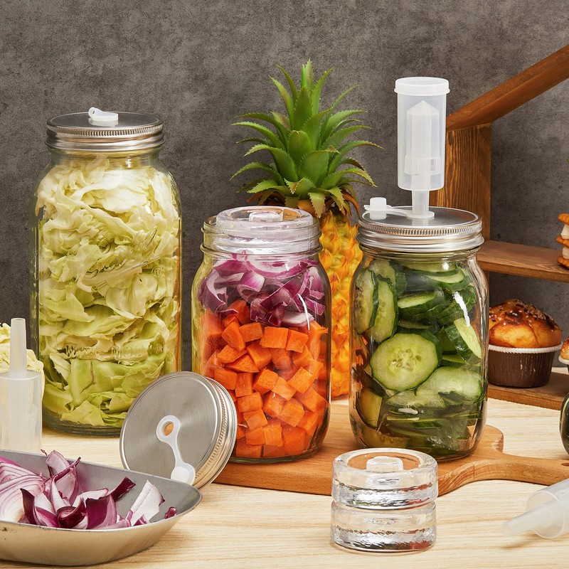 Tessco for you 8 Set Fermentation Kit, Wide Mouth Fermentation