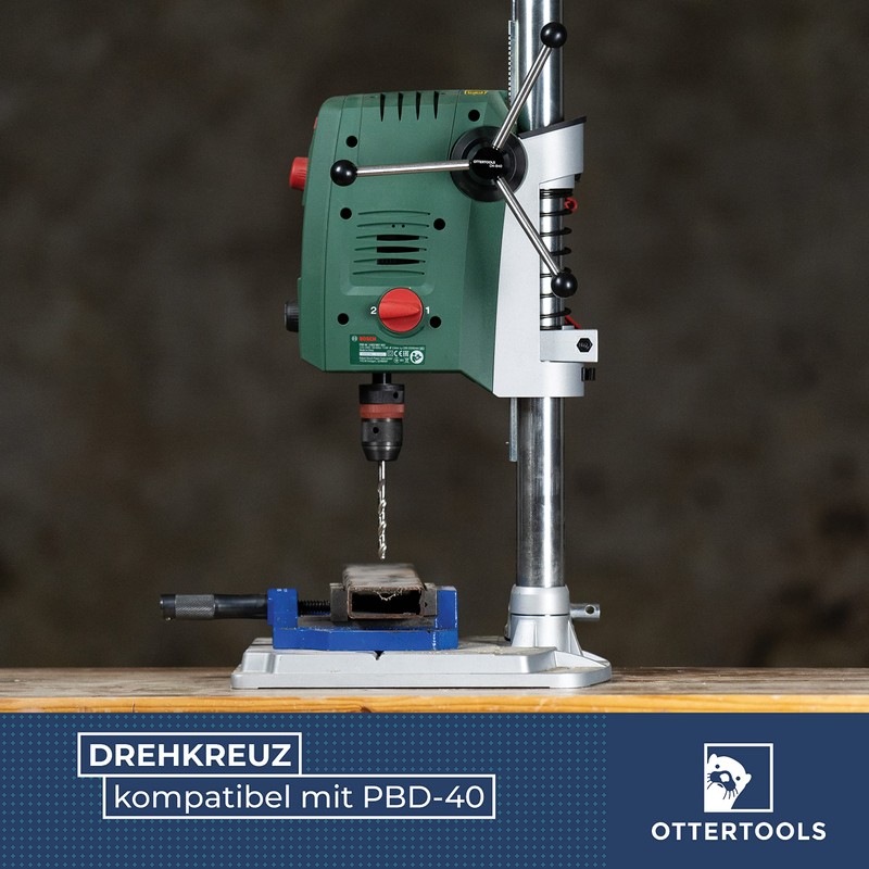 Ottertools - Turnstile Compatible with Bosch PBD-40 Bench Drill (Round