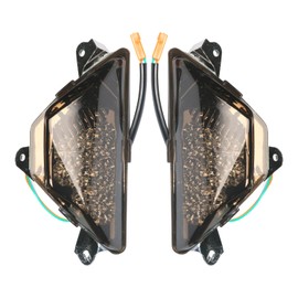 iTobest Motorcycle Front LED Turn Signal Light Lamp fits for KAWASAKI NINJA250 NINJA300 2013-2016, NINJA 400 2018-2021, NINJA 650 2018-2022, NINJA 1000 2017-2021, ZX-6R 2013-2021