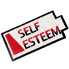 Self Esteem Embroidered Iron On Sew On Patch