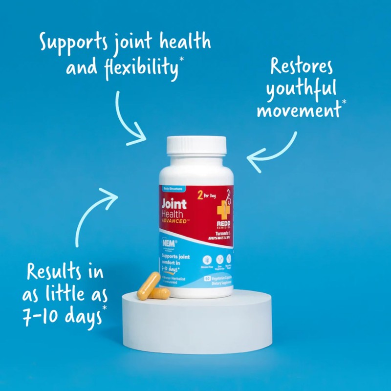 Redd Remedies, Joint Health Advanced, Helps Strengthen Connective Tissue and