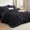 Bedsure Bedsure King Size Comforter Set Black - Bed in