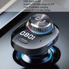 Bluetooth Car Adapter FM Transmitter Wireless FM Radio Adapter Dual
