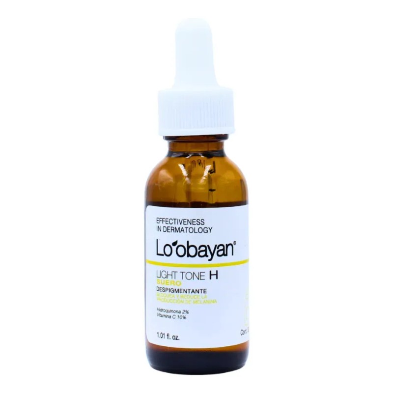 Loobayan Light Tone Suero Despigmentante Manchas Melasma Día Noche Tipo