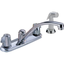 Delta Faucet 2400LF touch-on-bathroom-sink-faucets, Chrome