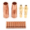 14 pcs/set Nozzle Diffuser Tip Kit for Tweco MIG Welding