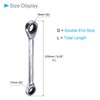 CoCud Double Box End Reversible Ratchet Wrench Metric 17mm x