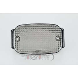 Fit Kawasaki,1987-2008 Vulcan 1500 Nomad/Classic/Classic FI/Classic Tourer/VN-15,Vulcan 1500L ; Motorcycle Rear Lamp Brake Tail Light Lens (Smoke)