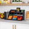 Mind Reader Cup and Condiment Station, Countertop Organizer, Coffee Bar,