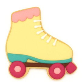 Vintage Roller Skate 3.75 Inch Cookie Cutter from The Cookie Cutter Shop – Tin Plated Steel - Made in the USA