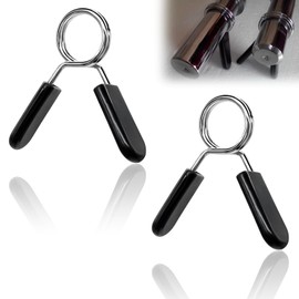 Elkuaie Dumbbell Barbell Clip Spring, Weight Lifting Equipment Accessories in Gym Fitness Training, For Gym Equipment, Weight Barbells, Dumbbells (25mm)