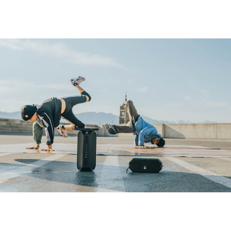 Altec Lansing - HydraBlast Wireless Portable Bluetooth Speaker, IP67 Waterproof