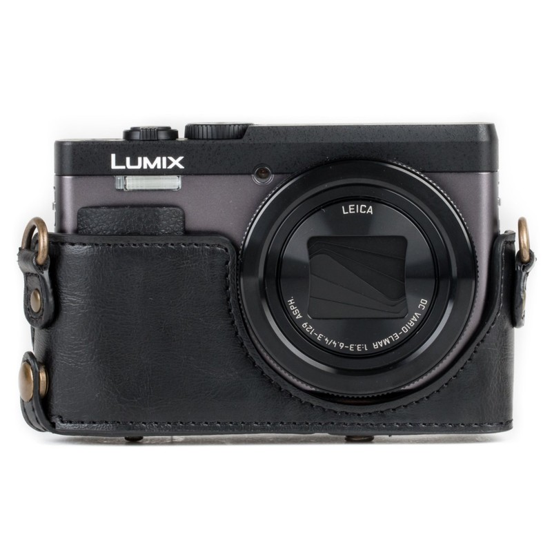 MegaGear MG1258 Panasonic Lumix DC-TZ95, DC-TZ90 Ever Ready Leder Kamera-Case