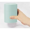 Skater POS5-A Push-Button Sealed Storage Container, Smoke Blue, Made in