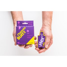 Chamois Butt'r Her' Anti-Chafe Cream, 10-pack of 9mL packets