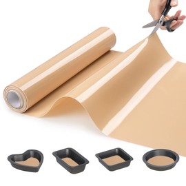 MMmat Silicone Baking Mat Roll - Best German Silicone - Non-Slip Silicone Pastry Mat, Non-Stick Reusable Air Fryer Linner, Counter Mat, Oven Liner, Freeze Dryer Mat - 12IN x 13.3FT