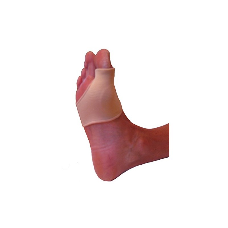 FlexaMed Bunion Cushioning Silicone Gel Sleeves (Pair) - Large/XL