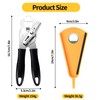 3-in-1 Can Opener with Multifunctional Non-Slip Bottle Opener, Can Opener