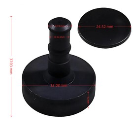 OrangeClub Friction Pad Set for Al-Ko AKS 2004 & 3004 - Compatible with Antislinger Clutch, Winterhoff WS 3000 - OEM 1220755+691418 - Ideal for Caravans, Trailers and Repair Service Providers