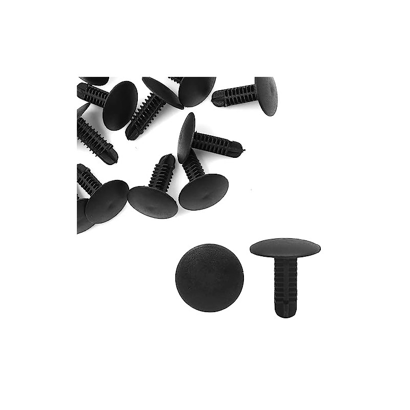 20Pcs 5mm Hole Plastic Rivets Fastener Clips Retainers for Car