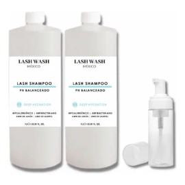 2 Litros De Lash Shampoo Profesional + Espumero De Regalo