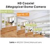 5MP 4MP Dome Super Hybrid Security Camera Vonnision 4in1 TVI/CVI/AHD/960H