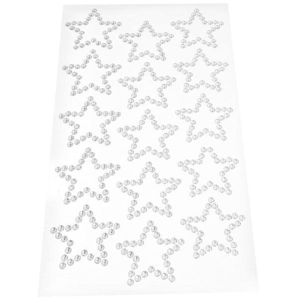 minkissy Rhinestones Stickers Star Face Gems Glitter Eye Stick on