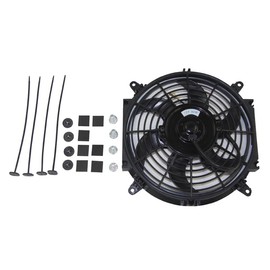EGINCOOLER 10 Inchs 12V Universal High Performance Slim Electric Radiator Cooling Fan with Mounting Kit 10"
