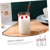 2 Sets Clear Cups Compact Water Bottle Smoothie Cup for