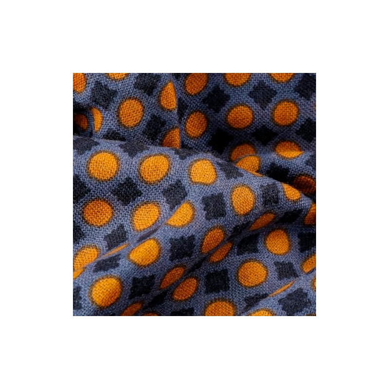 Stetson Allover Dots Scarf Polka Dot Wool Scarf Warm Men's