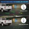 FUZIDDN Tailgate Handle Backup Camera for 2009-2017 Dodge Ram 1500/2500/3500
