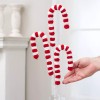 Factory Direct Craft 30-1/2" Tall Winter Pom Pom Candy Cane