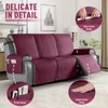 TAOCOCO 100% Waterproof Recliner Cover, Non-Slip Washable Reclining Couch Cover