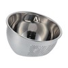 Drain Basket Stainless Steel Rice Sieve Thickened Vegetable Washing Drainer