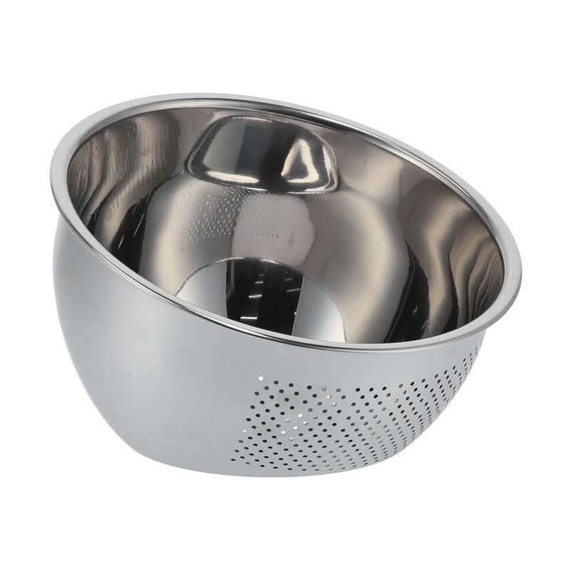 Drain Basket Stainless Steel Rice Sieve Thickened Vegetable Washing Drainer