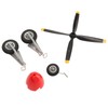 Fairing Landing Gear Blades Kit Easy to Assemble for Wltoys