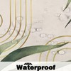 YCSBOHOSCS Boho Sage Green Shower Curtain 70.8x70.8 with 12 Hooks
