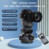 Wireless Remote Control Electric Tripod Head AI Face Tracking Rotating