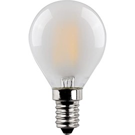 Müller-Licht Retro LED Teardrop Shape Filament E14 Matte, 4.5 W Replaces 40 W, Nostalgic Warm White Light (2700 K) for a Cosy Ambience, 470 lm, Not Dimmable, 15000 Hours Service Life