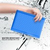 Yens Poly Bubble Mailers 4x8 50 Pack Blue Waterproof Self