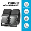 Zikefest 2PCS Car Battery Tie Down Strap, Adjustable Buckle Battery