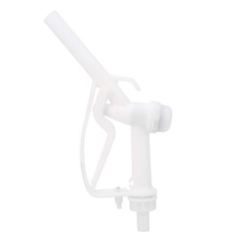 Fuel Filling Nozzle, Manual Plastic Fuel Transfer Nozzle White SZ-20 for Chemical Industry for Various Acid Alkaline Liquids