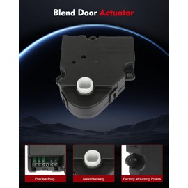 Air Door Actuator A/C HAVC Heater Blend Door Actuator Fit for 1992-1994 for Chevy for Blazer,1988-1994 for Chevy for C1500,88-94 for GMC for C1500,92-94 for GMC for C1500 Suburban 604-102